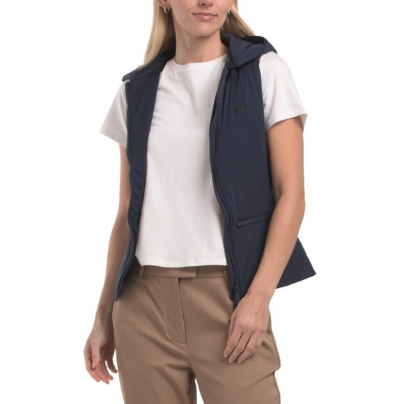 G/FORE twilight Whit Hooded Stretch Vest - Picture 1 of 2